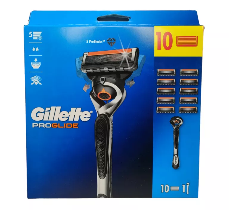 GILLETTE FUSION5 PROGLIDE MASZYNKA 1+10 WKŁADÓW