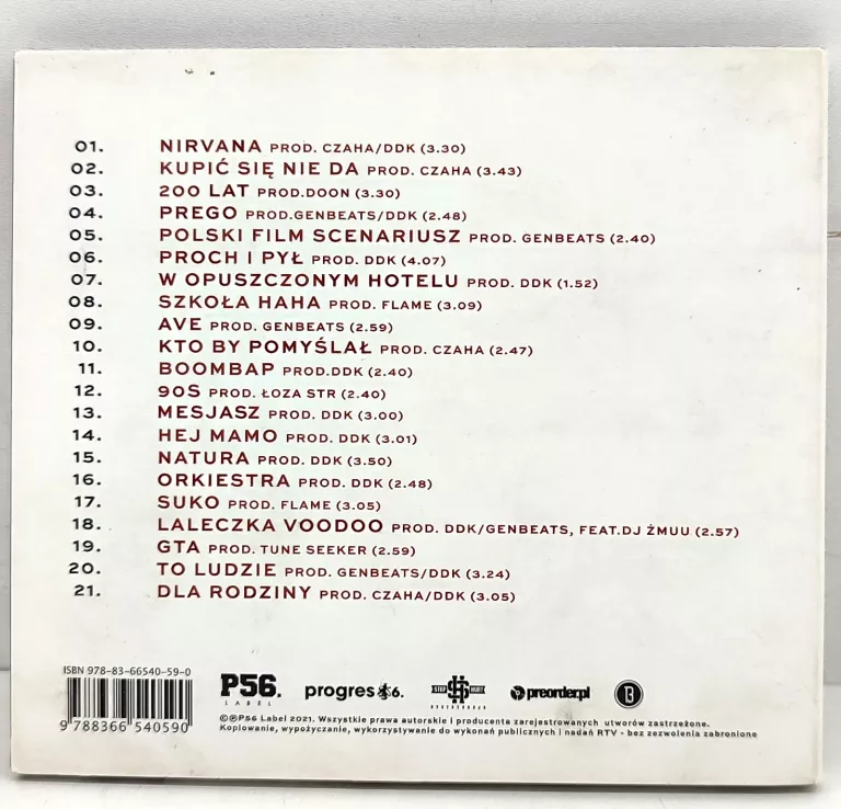 PŁYTY HIP HOP