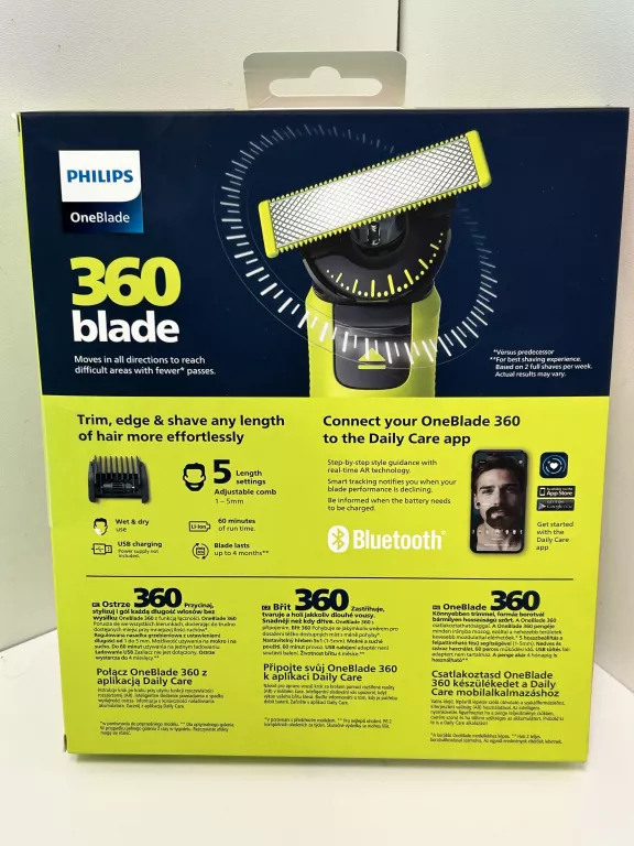 MASZYNKA PHILIPS ONEBLADE 360 QP4530/30 SPECIAL EDITION