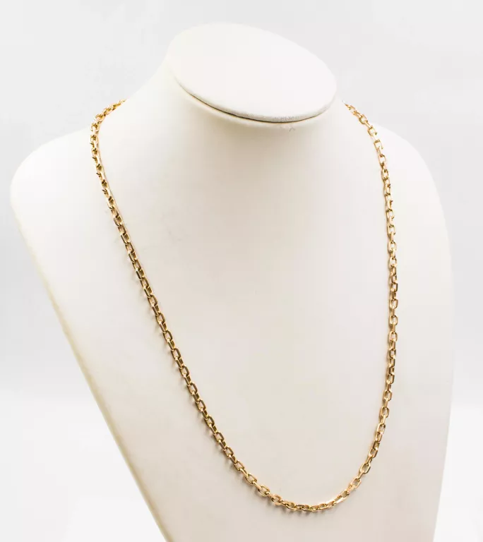 PROMOCJA ! ZŁOTY ŁAŃCUSZEK MĘSKI ANKIER KUTY 36,0G 64 CM 14K