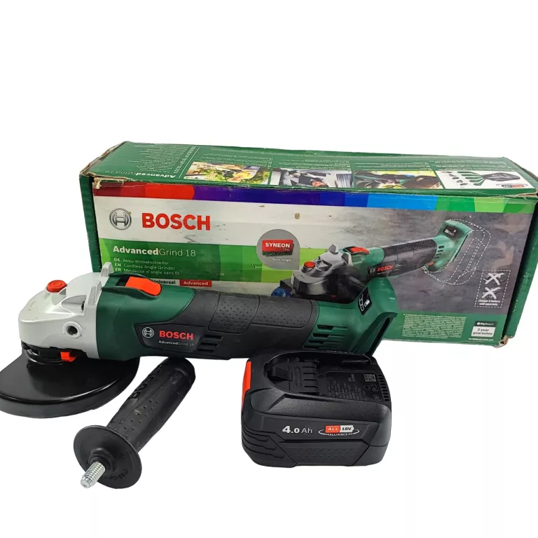 SZLIFIERKA KĄTOWA BOSCH ADVANCEDGRIND 18 18V 125MM