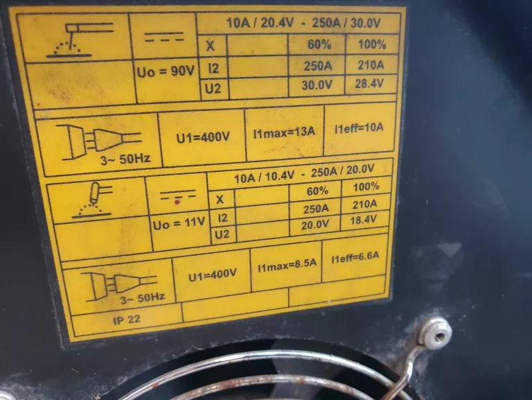 SPAWARKA INWERTOROWA ENEL 250A