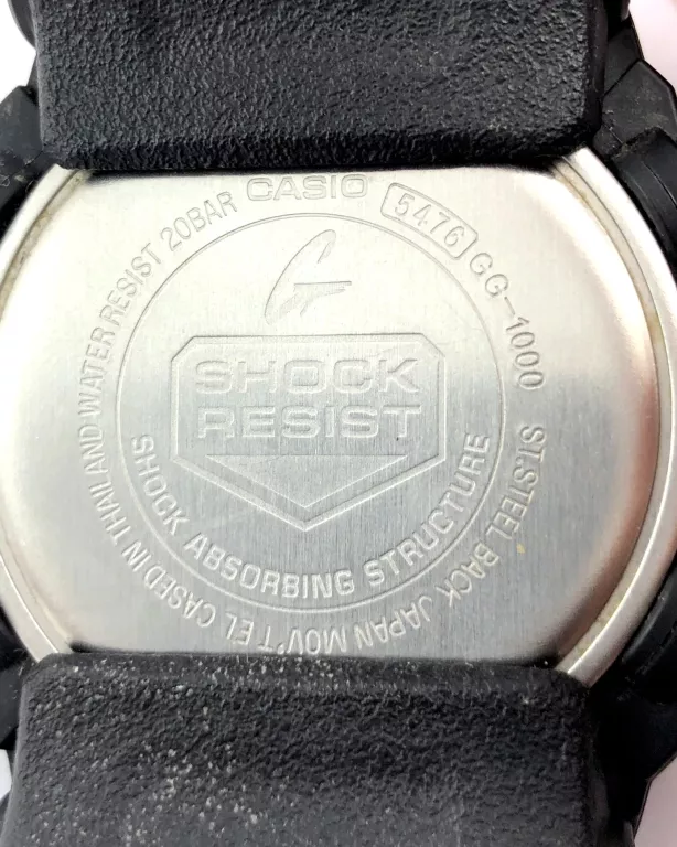 ZEGAREK CASIO G-SHOCK MUD RESIST GG-1000