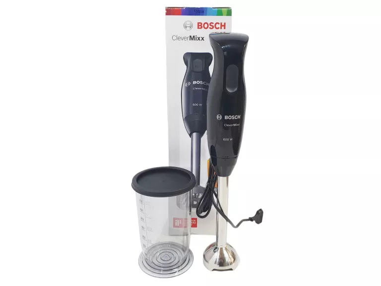 BLENDER RĘCZNY BOSCH MSM2610B 600 W CZARNY CLEVERMIXX