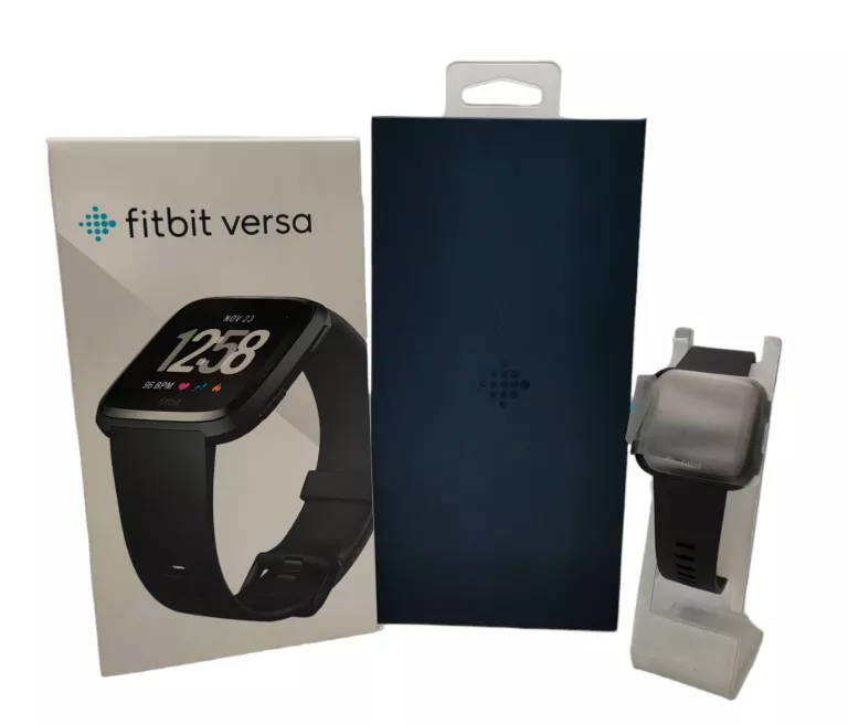 SMARTWATCH ZEGAREK SPORTOWY FITBIT VERSA CZARNY