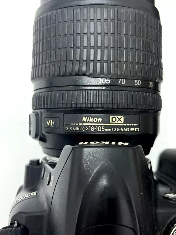 APARAT NIKON D3000 + OBIEKTYW NIKKOR 18-105 SUPER ZESTAW!