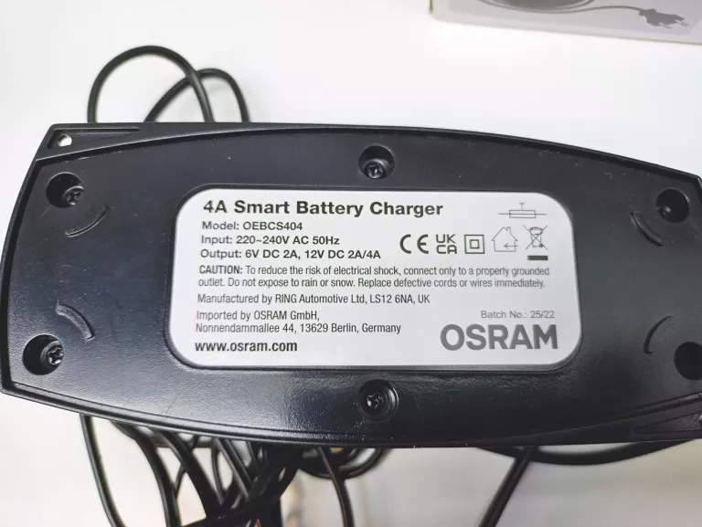 PROSTOWNIK OSRAM BATTERY CHARGER 404