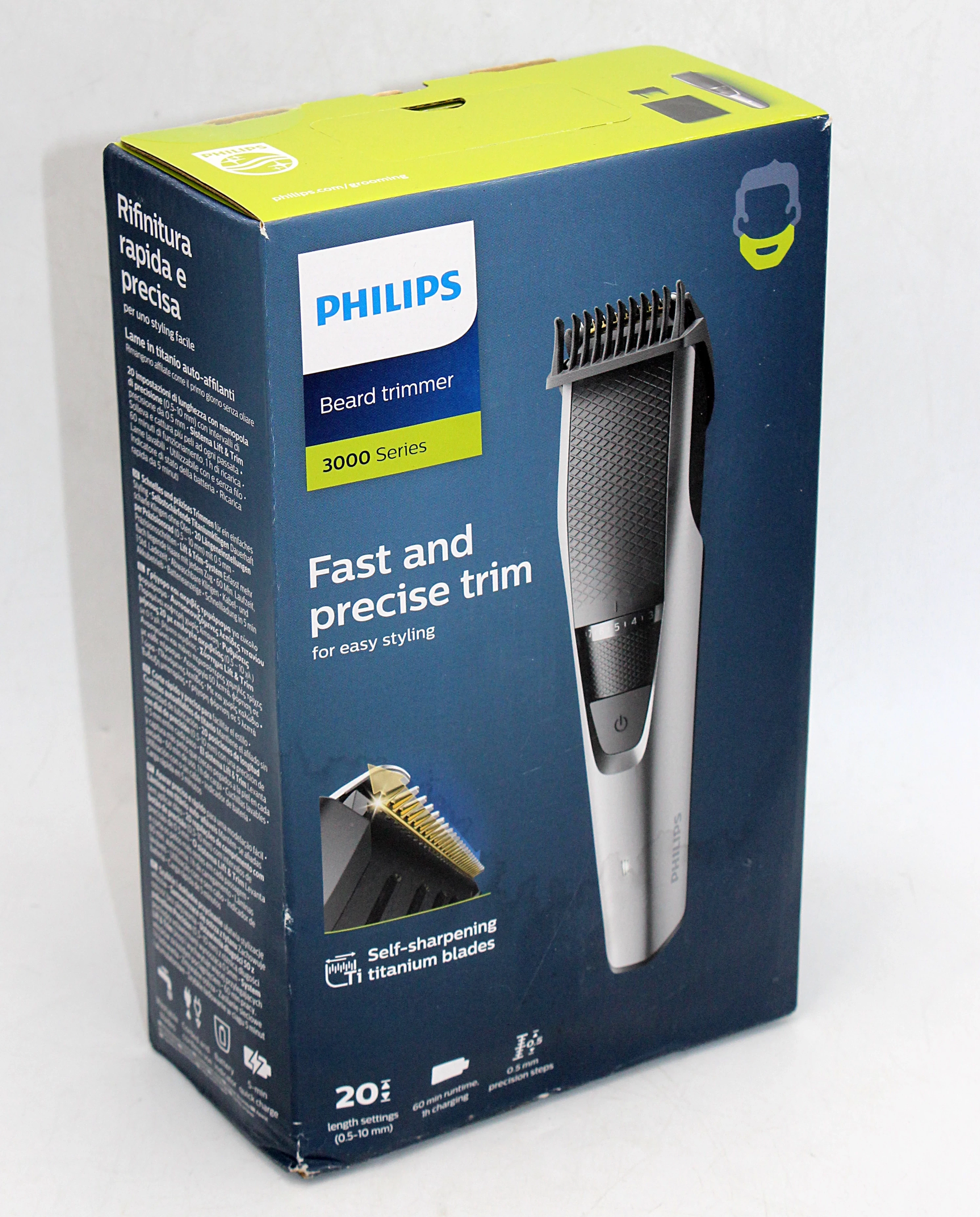 TRYMER DO BORDY PHILIPS BT3222/14, Golarki