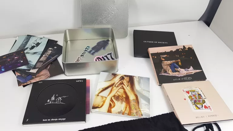 KOLEKCJA KARTKY ZAKAZANE PIOSENKI LIMIT BOX I INNE