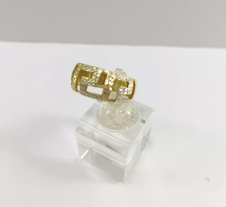 ŚLICZNY ZŁOTY PIERŚCIONEK R18 P585 4,83G