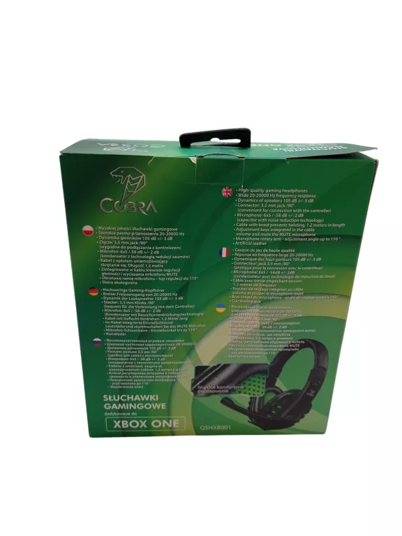 SŁUCHAWKI XBOX ONE COBRA