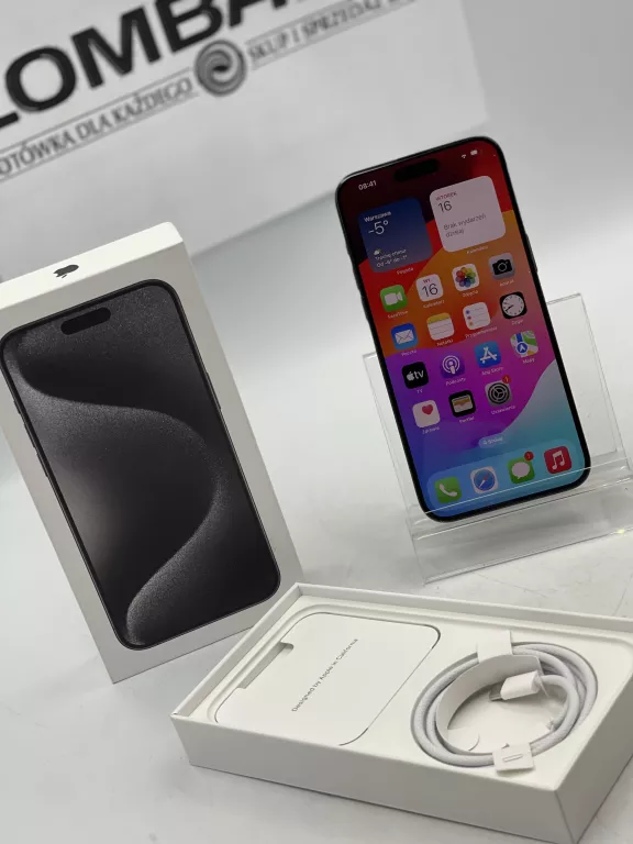 TELEFON APPLE IPHONE 15 PRO MAX 512GB !! IDEALNY !!