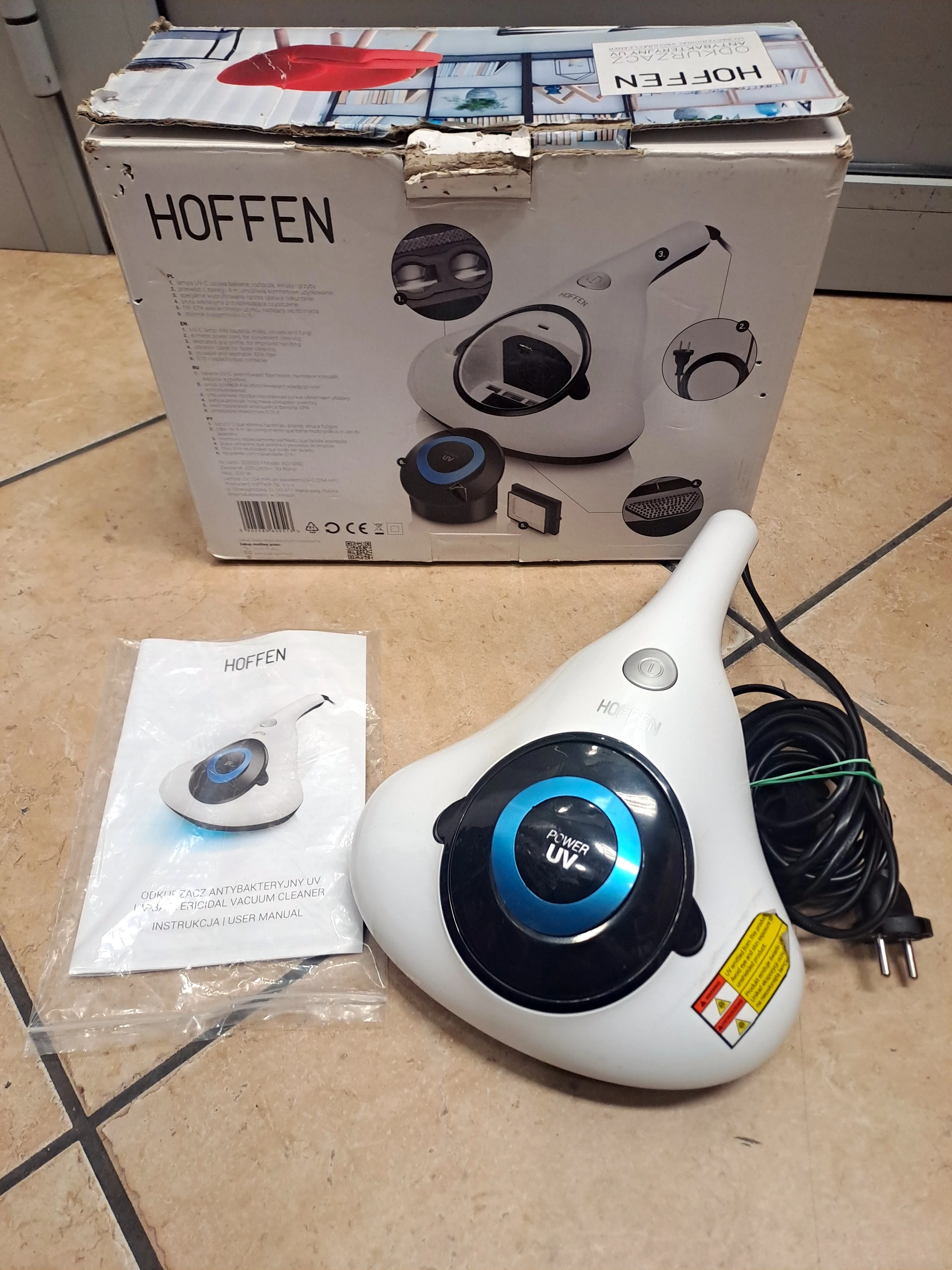 odkurzacz-antybakteryjny-uv-c-hoffen-ad-3392-ean-gtin-9556404001033