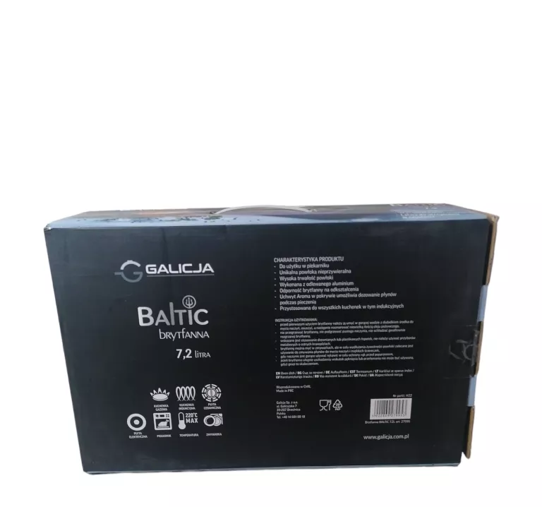 BRYTFANNA GALICJA BALTIC 7,2 LITRA NIEBIESKA