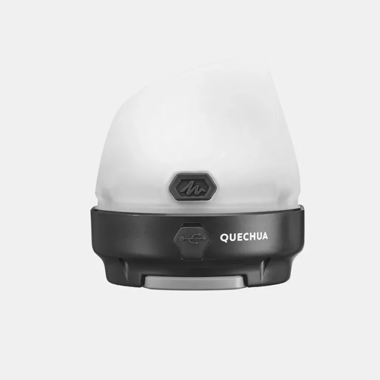 LAMPKA KEMPINGOWA ŁADOWANA QUECHUA BL50 DYNAMO CZARNA