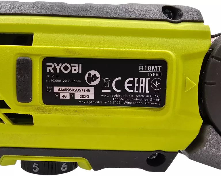 NARZĘDZIE WIELOFUNKCYJNE RYOBI R18MT-0 ONE+ 18V