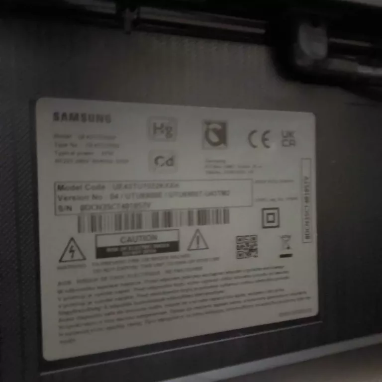 TELEWIZOR SAMSUNG UE43TU7022K SMART TV