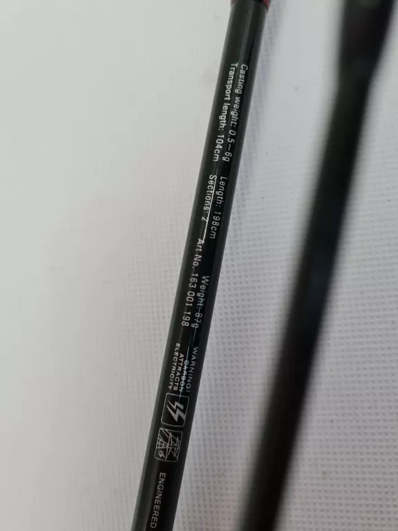 WĘDKA KONGER KASTMASTER JIG MICRON 198/0,5-6G