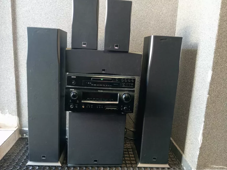 DENON AVR-2308 + GŁOŚNIKI DALI CONCEPT + SUB + DVD