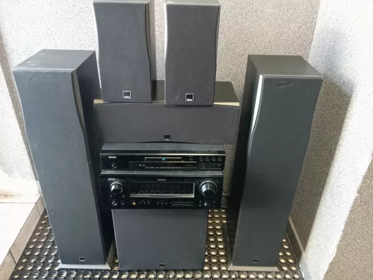 DENON AVR-2308 + GŁOŚNIKI DALI CONCEPT + SUB + DVD