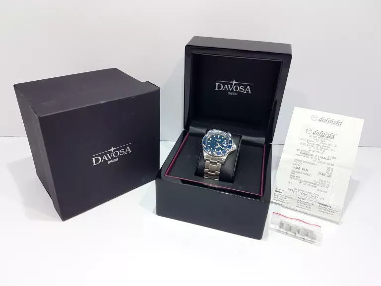 ZEGAREK MĘSKI DAVOSA TERNOS DIVER CERAMIC AUTOMATIC 161.555.40