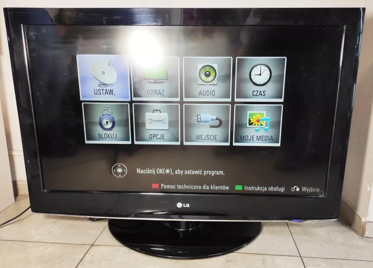 TELEWIZOR LG 37LD420-ZA BEZ PILOTA