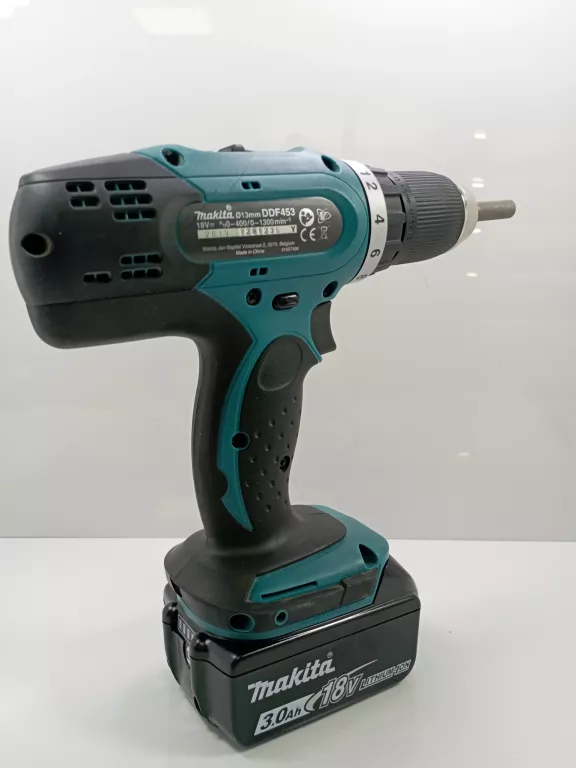 AKUMULATOROWA WIERTARKO-WKRĘTARKA MAKITA DDF453Z LXT 18V 2X 3.0 AKU