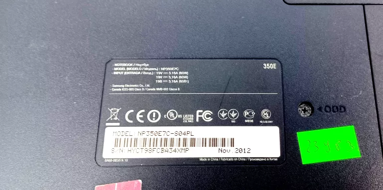 LAPTOP SAMSUNG NP350E7C-S04PL I5 8/250GB WIN 10 HOME