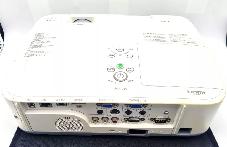 PROJEKTOR NEC M311W/ NP16LP/ ZASILACZ