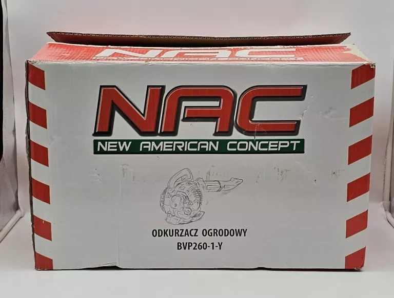 NAC DMUCHAWA SPALINOWA ODKURZACZ DO LIŚCI Z ROZDRABNIACZEM 3W1 BVP260-1-Y