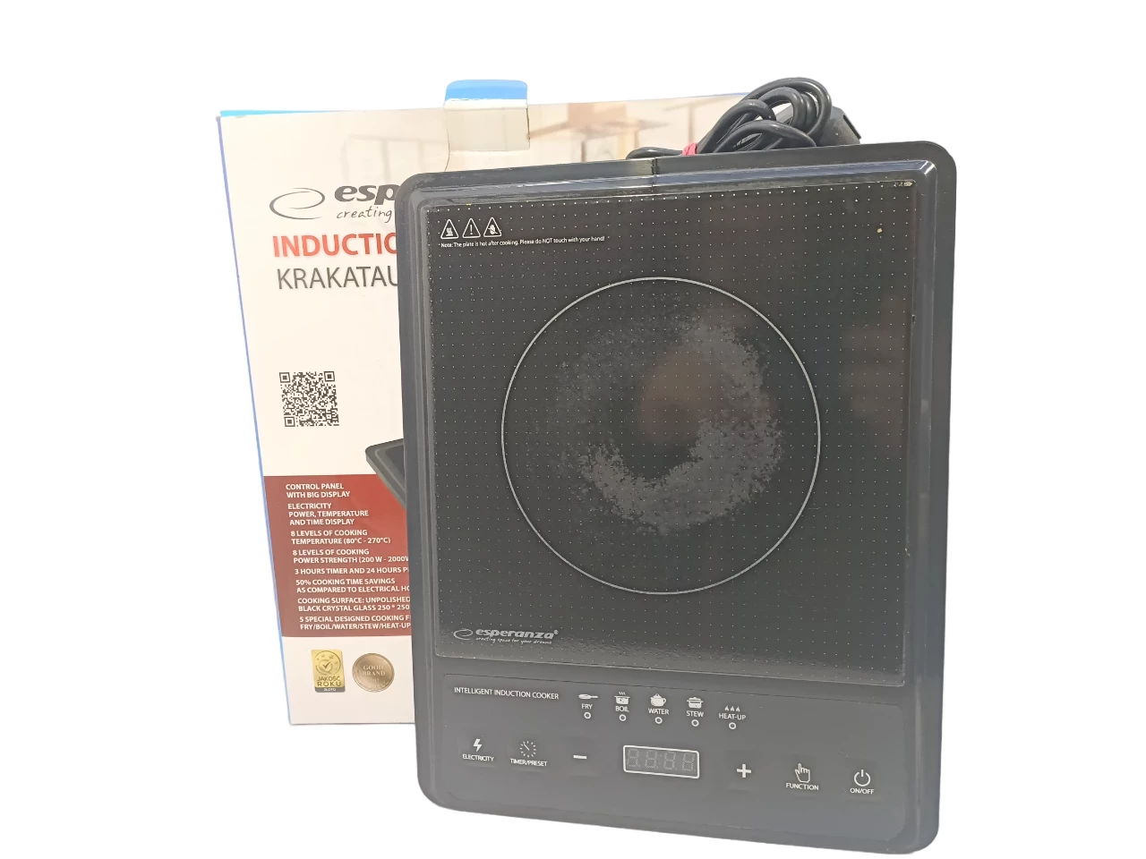 ESPERANZA INDUCTION HOT PLATE KRAKATAU Kuchenki turystyczne Loombard.pl