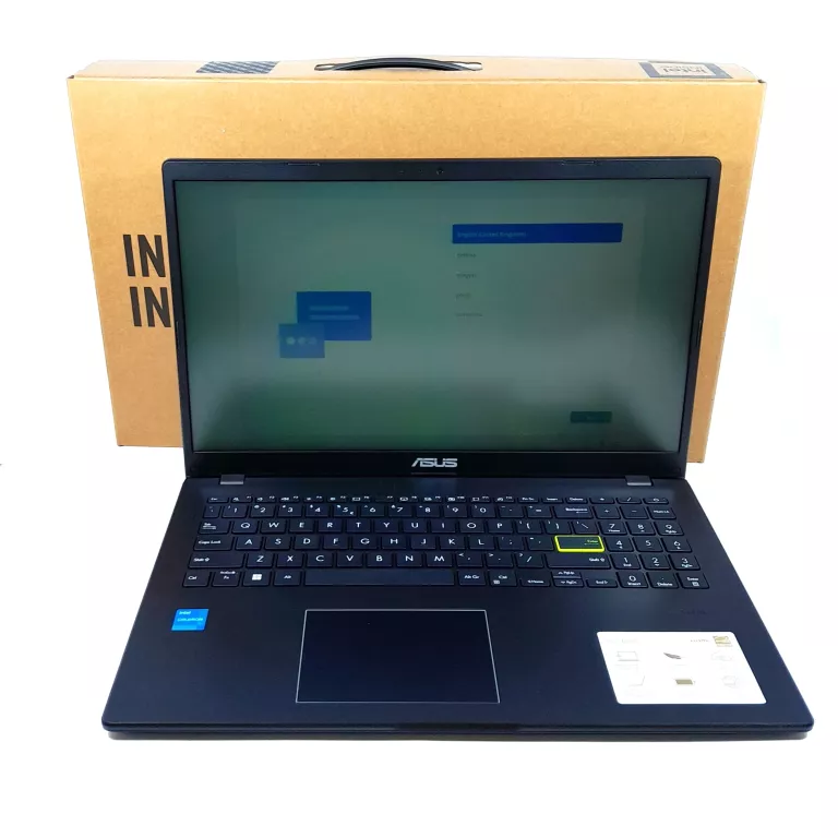 LAPTOP ASUS E510K INTEL N4500 4/128GB WIN11 GWARANCJA