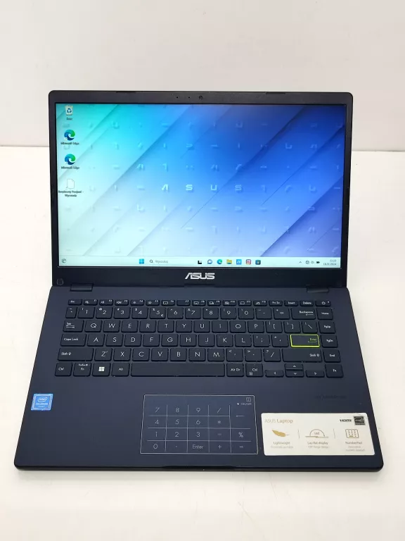 LAPTOP ASUS VIVOBOOK E410MA 4/128GB SSD + ZAS