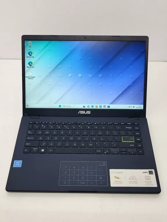 LAPTOP ASUS VIVOBOOK E410MA 4/128GB SSD + ZAS