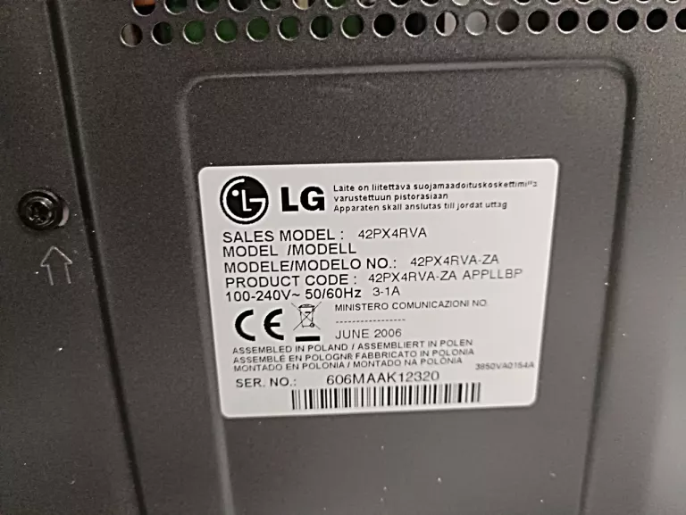 TELEWIZOR LG 41 CALI