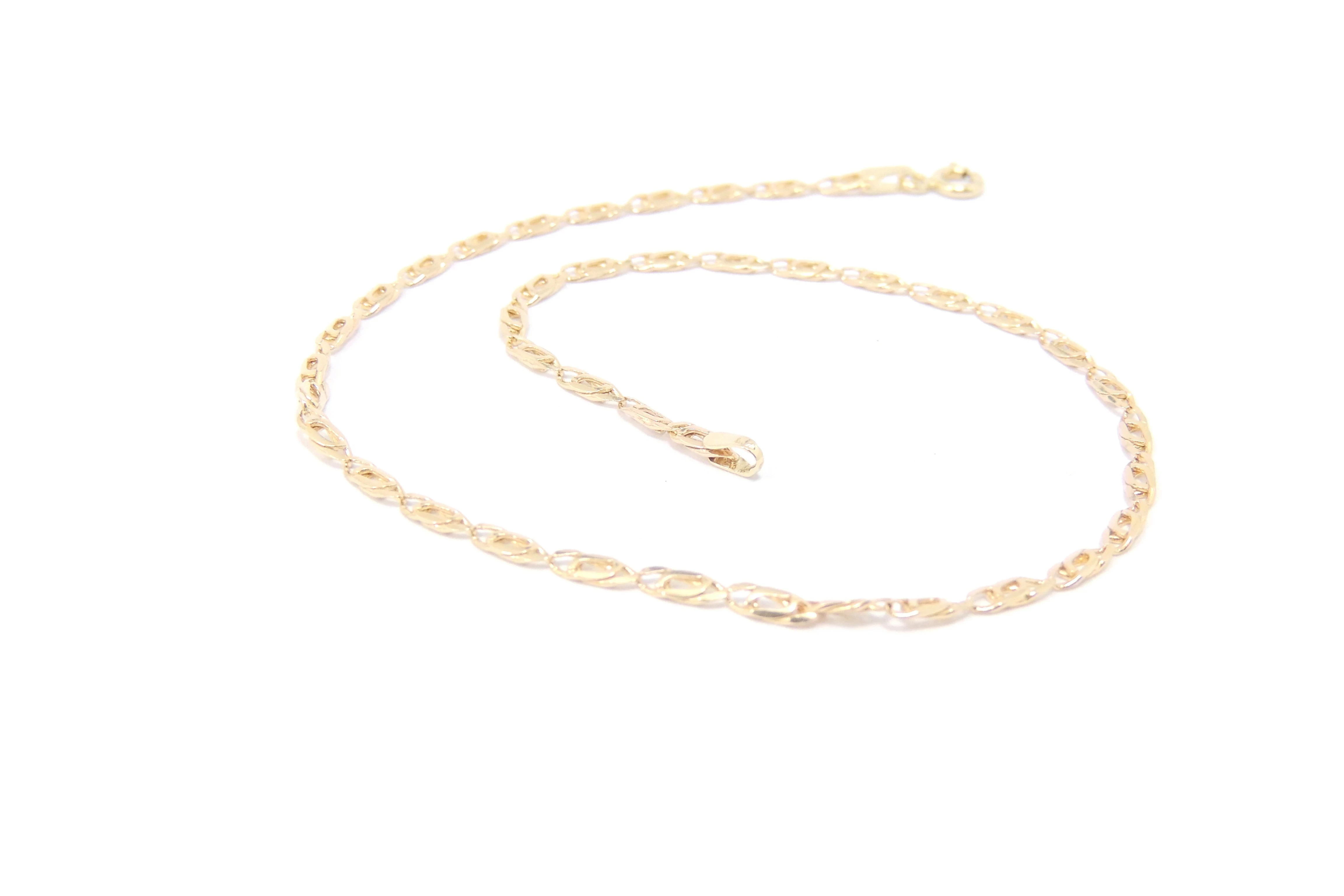 piekna-zlota-bransoletka-na-noge-585-271g-stan-uzywany