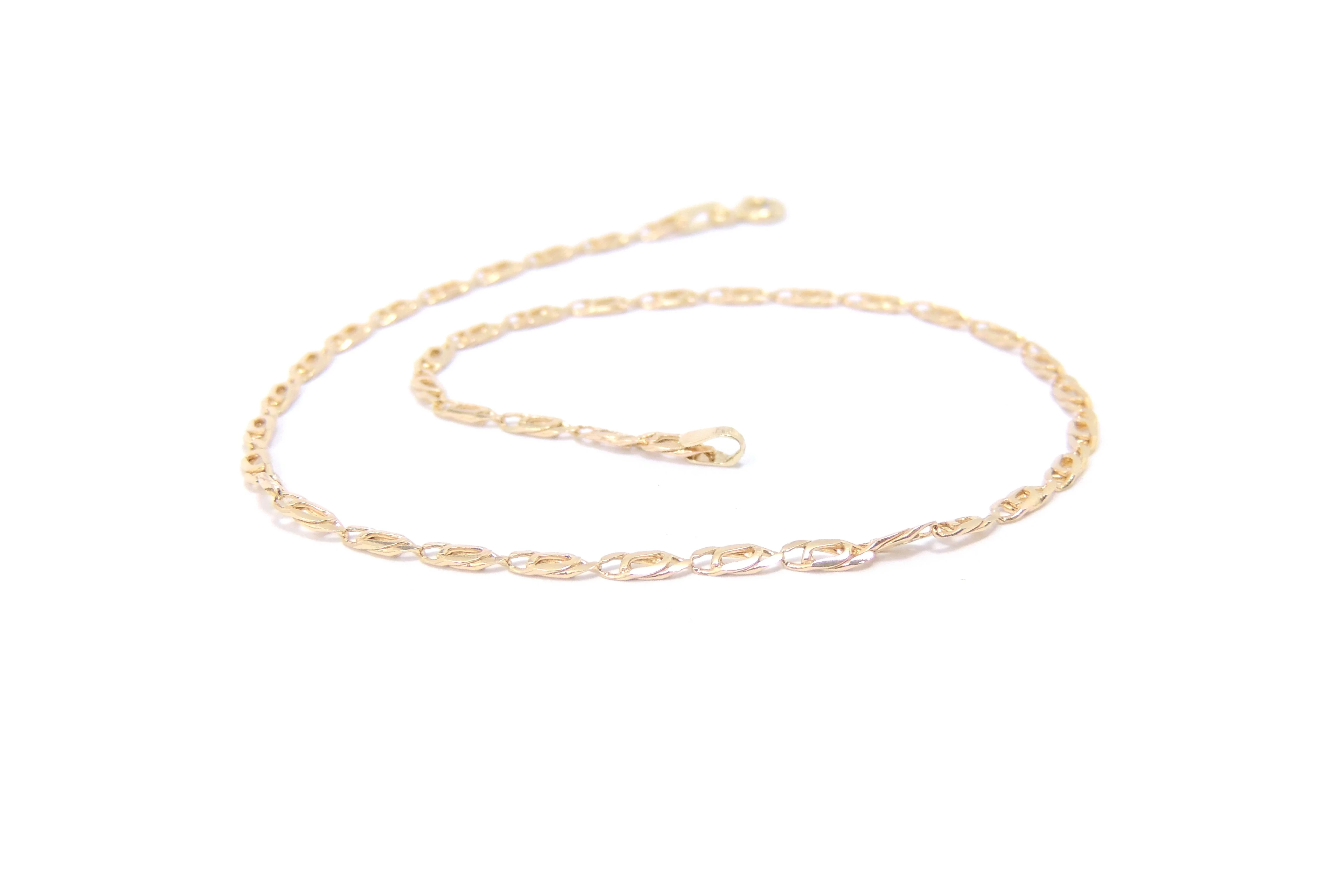 piekna-zlota-bransoletka-na-noge-585-271g-gwiezdna-21-elblag