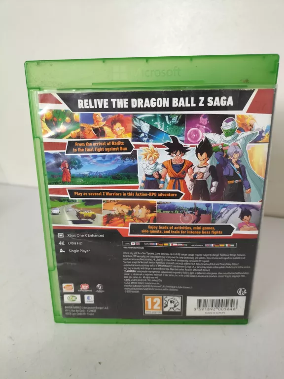 DRAGON BALL Z KAKAROT XBOX ONE