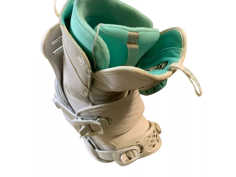 DESKA SNOWBOARDOWA GNU 125 + ZAPIECIA+ BUTY R 36.5