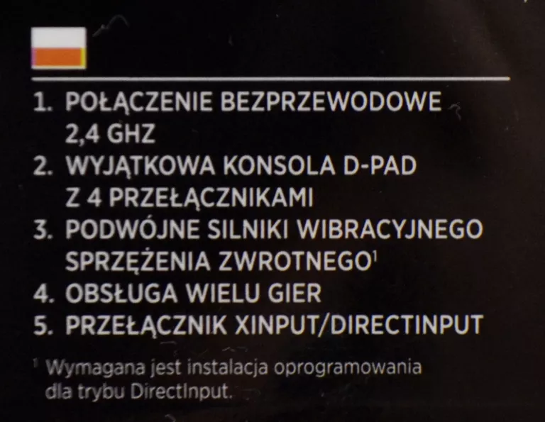 KONTROLER BEZPRZEWODOWY GAMEPAD LOGITECH F710 DO PC
