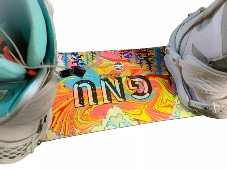 DESKA SNOWBOARDOWA GNU 125 + ZAPIECIA+ BUTY R 36.5
