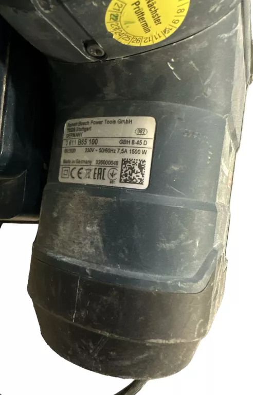 MŁOT UDAROWO-OBROTOWY BOSCH GBH 8-45 D