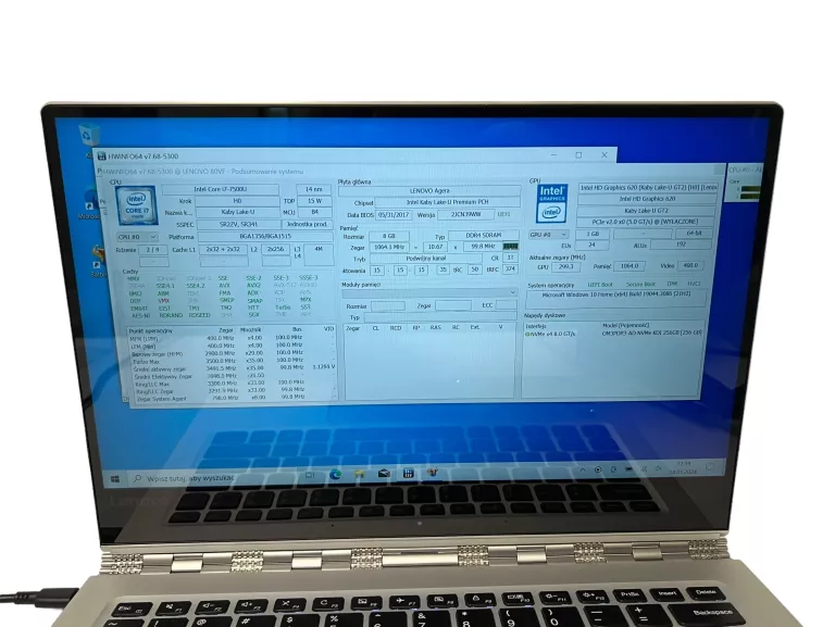 LAPTOP LENOVO YOGA 910-13IKB I7-7500U