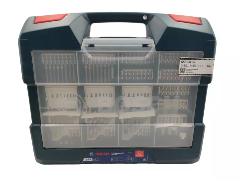 WKRĘTARKA BOSCH GSB 18V-55 06019H530C + EKSTRA 100 AKCESORIÓW