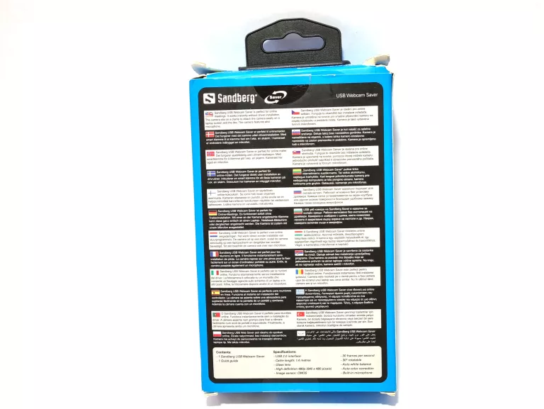 SANDBERG 333-95 - KAMERA INTERNETOWA, USB,