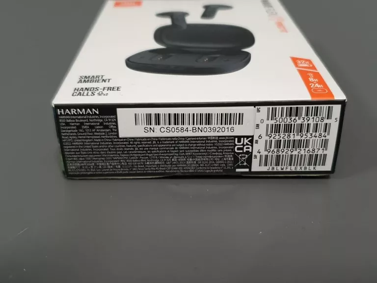 SŁUCHAWKI BEZPRZEWODOWE DOUSZNE JBL WAVE FLEX