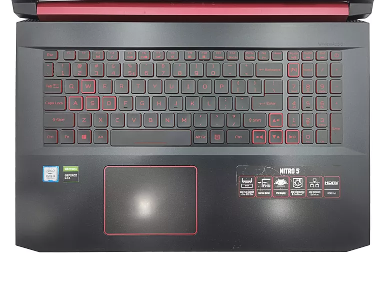 LAPTOP ACER NITRO 5 AN517-51 17" I5-9300H 8GB 500GB SSD GTX1050 W10