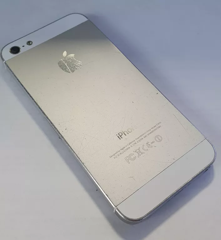 IPHONE 5 BIAŁY ICLOUD ZALOGOWANY