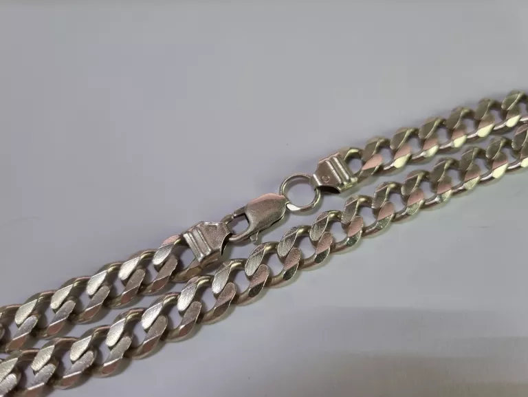 SREBRNY ŁAŃCUSZEK PANCERKA 925 47,45G 50CM