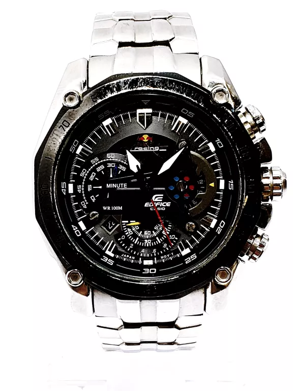 ZEGAREK CASIO EDIFICE EF-550RBSP SREBRNA BRANS.
